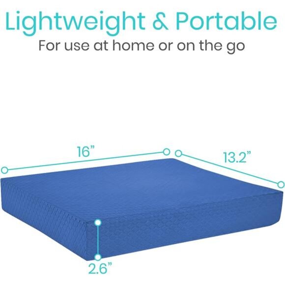 Vive Balance Pad - Foam Large Yoga Mat Trainer for Physical Therapy, Stability - Picture 5 of 7